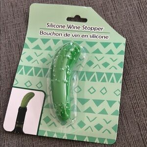 Pickle Wine Bottle Stopper